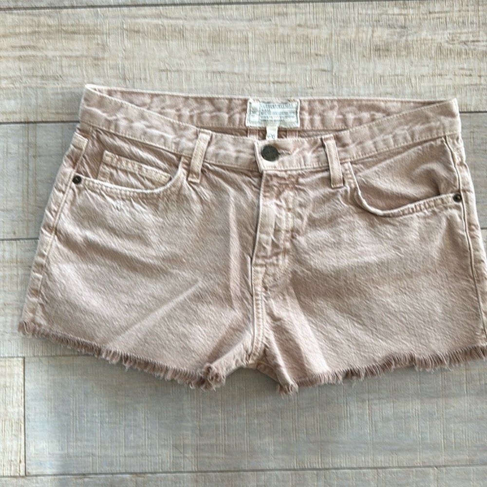 CURRENT/ELLIOTT 26 Denim Boyfriend Short in Rose Dust